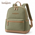 Lumqazix™ Sage Green Commuter Backpack